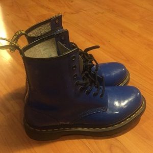 Dr. Martens, royal blue, size 8